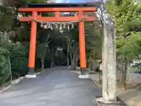 廣瀬大社の鳥居