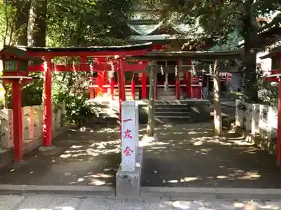 御田八幡神社の鳥居