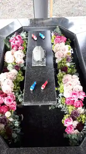 新琴似神社の手水舎