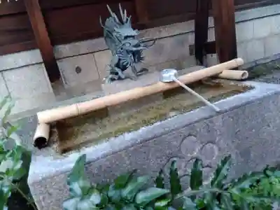 文子天満宮の手水舎