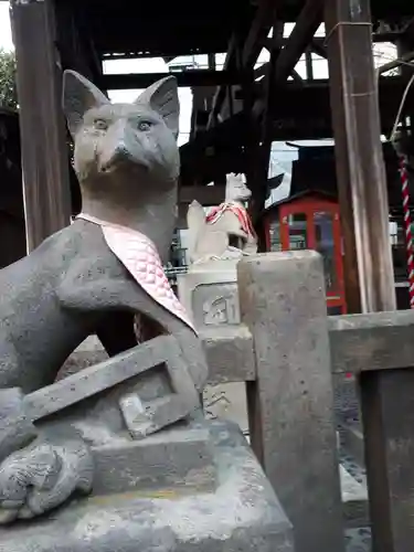 浅草神社の狛犬