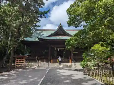 浜松八幡宮の本殿・本堂