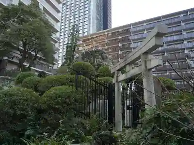 成子天神社の鳥居