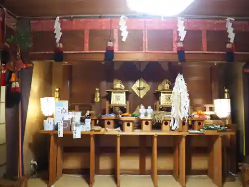 夫婦木神社の本殿・本堂