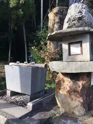赤猪岩神社の手水舎