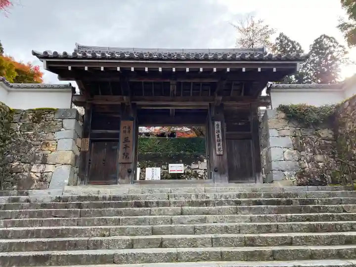 三千院門跡の山門・神門