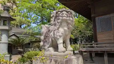 松榮神社の狛犬