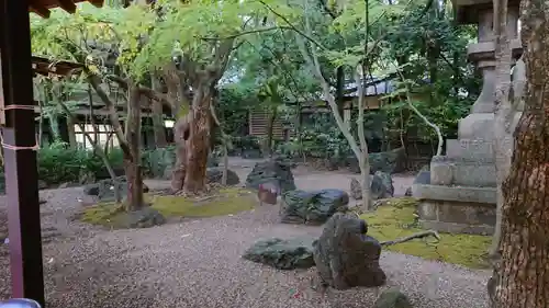 湊川神社の庭園