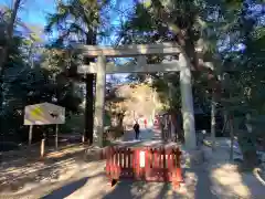 岩槻久伊豆神社の鳥居