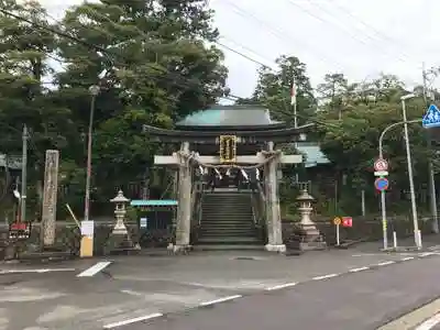 菅生石部神社の鳥居