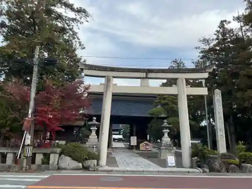 甲斐國一宮 浅間神社の鳥居