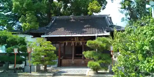 難波熊野神社の本殿・本堂
