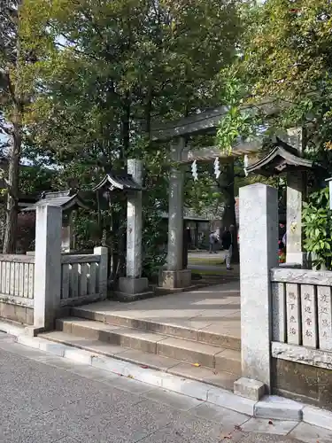 石神井氷川神社の鳥居