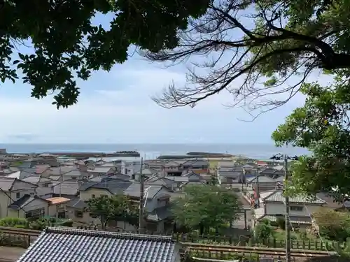 真浦神社の景色