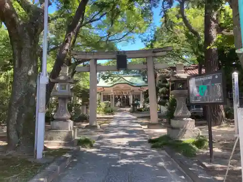 白山姫神社の鳥居