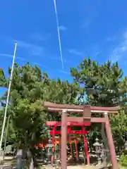 江島若宮八幡神社の鳥居