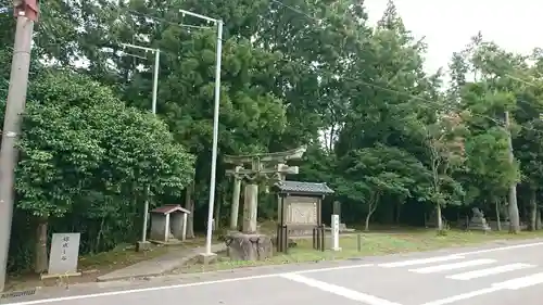 八幡神社の景色