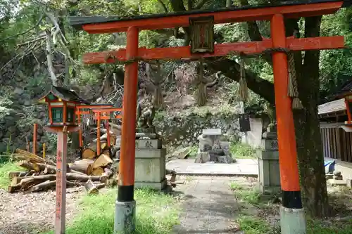 長等神社の鳥居