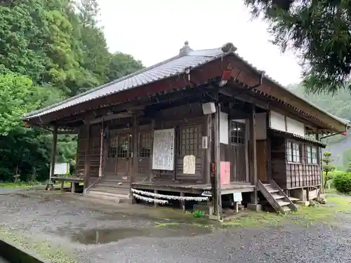 傳乗寺（真木大堂）の本殿