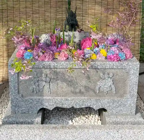 錦山天満宮の手水