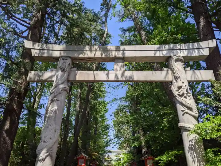 馬橋稲荷神社の鳥居