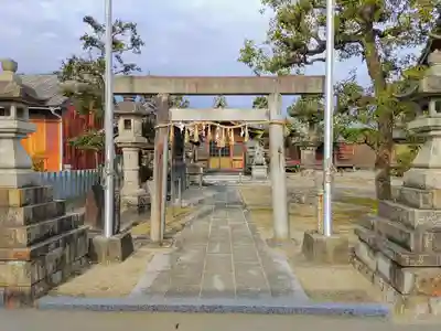 神明社（高台寺町）の鳥居