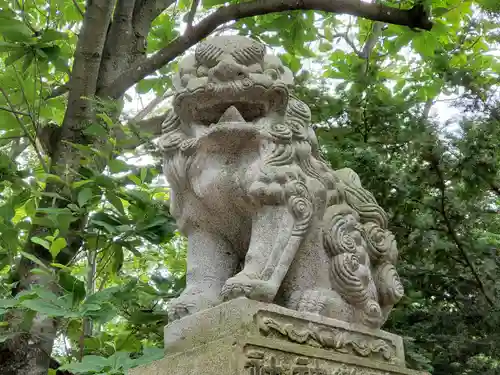 東神楽神社の狛犬