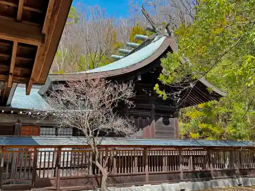 山梨縣護國神社の本殿