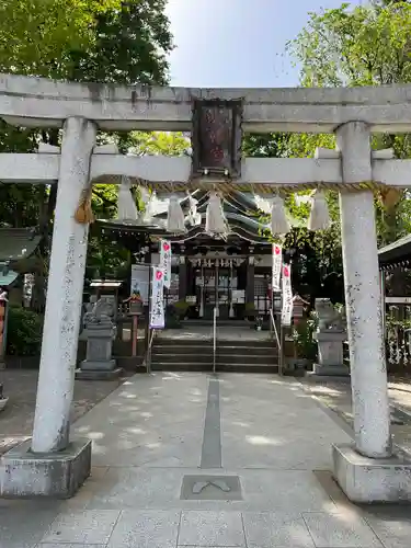 川越八幡宮の鳥居