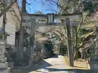 胡宮神社(敏満寺史跡)の鳥居