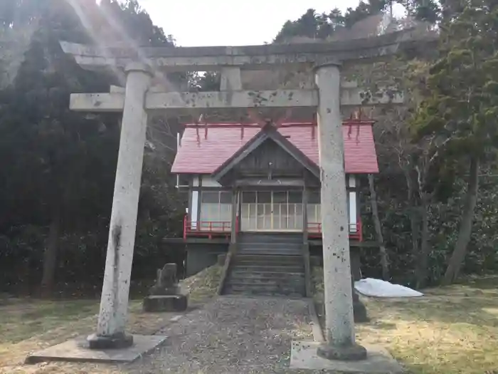 黒岩恵比寿神社の鳥居