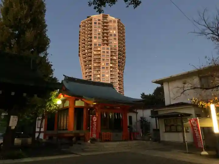麻布氷川神社の本殿・本堂