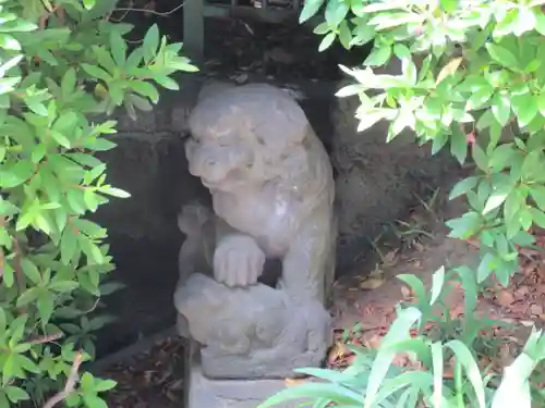 横浜一之宮神社の狛犬