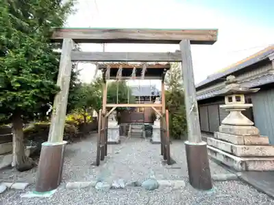 福江神明社の鳥居