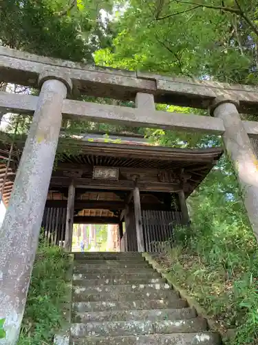 宇迦神社の鳥居