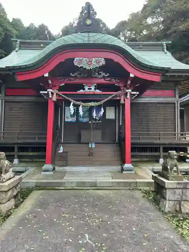 豊間諏訪神社の本殿・本堂