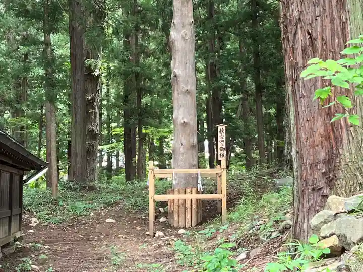 諏訪大社下社秋宮(長野県)