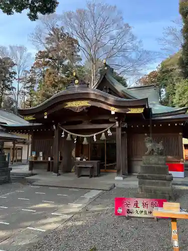 岩槻久伊豆神社の本殿・本堂