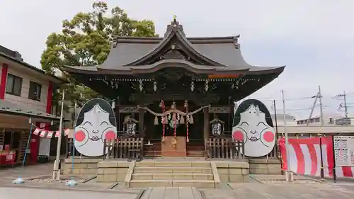 溝口神社の本殿・本堂