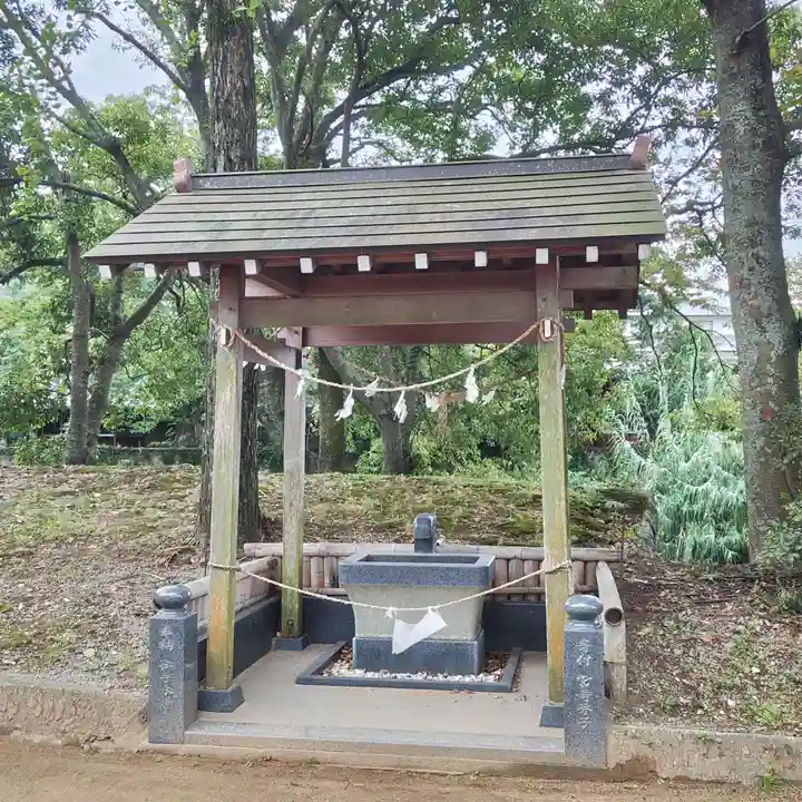 千々石温泉神社の手水舎