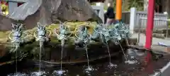 箱根神社の手水