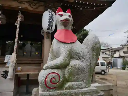 久富稲荷神社の狛犬