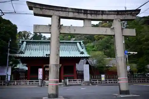 静岡浅間神社の鳥居