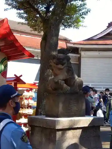 皆中稲荷神社の狛犬