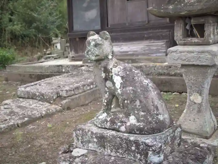 高龗神社の狛犬