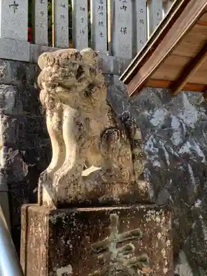 塩田八幡宮の狛犬