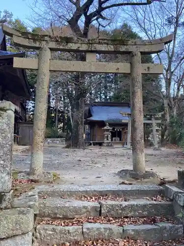 赤田神社の鳥居