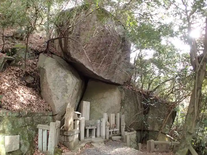磐船神社の自然