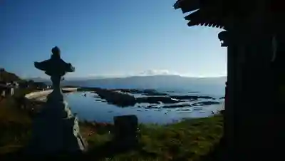 美谷稲荷神社の景色