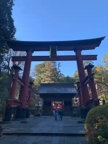 北口本宮冨士浅間神社の鳥居